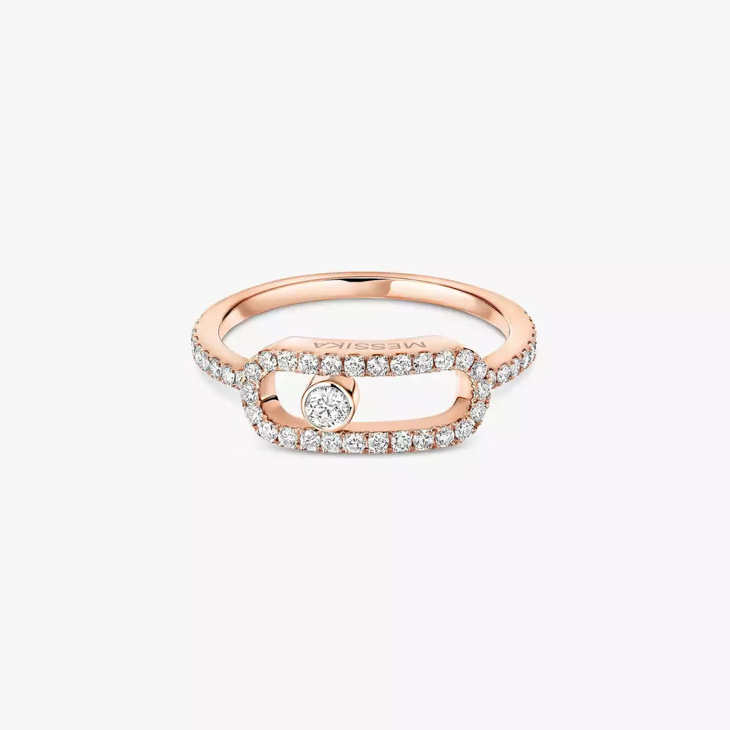[MIRA] Move Uno Diamond Ring in Gold