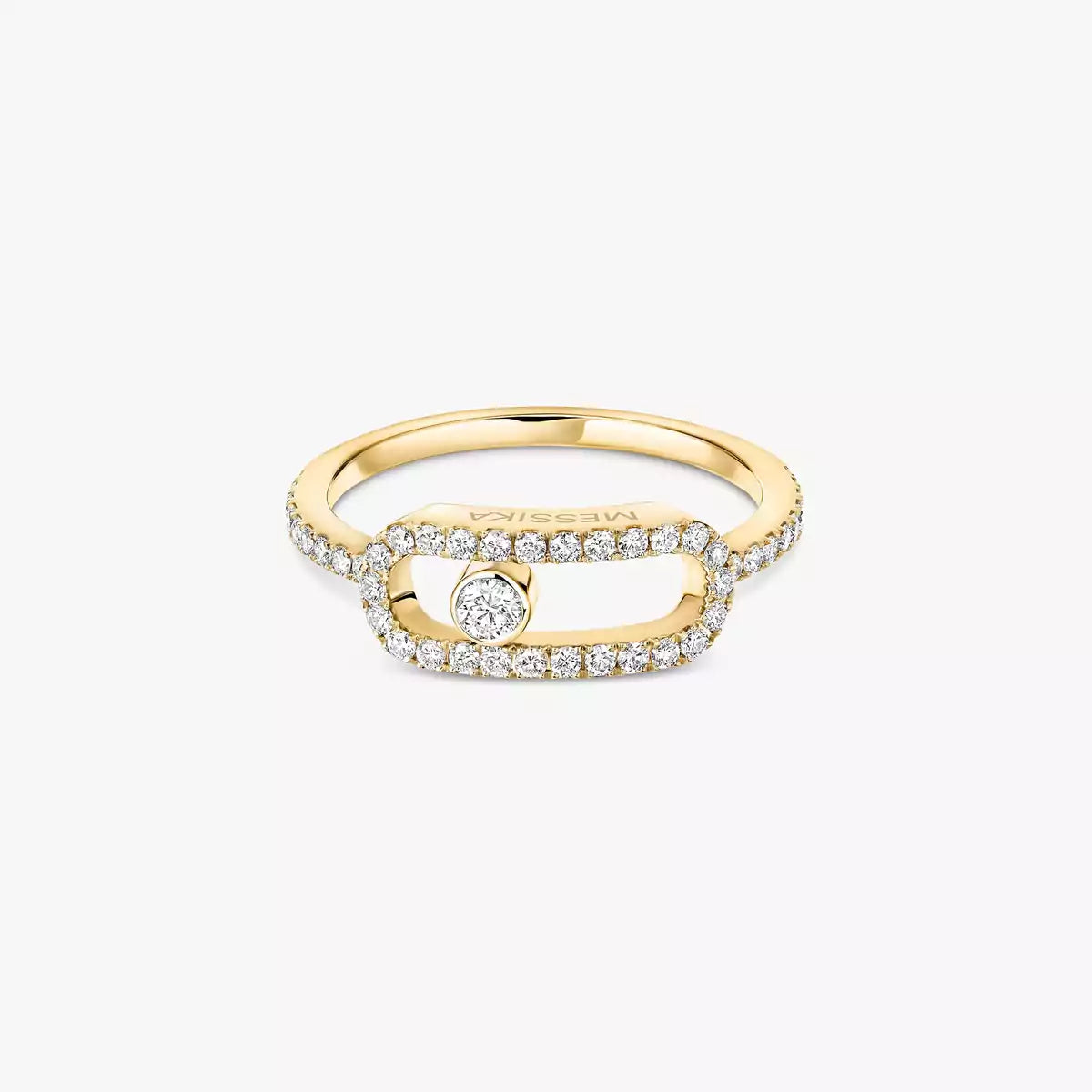 [MIRA] Move Uno Diamond Ring in Gold