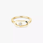 [MIRA] Move Uno Diamond Ring in Gold