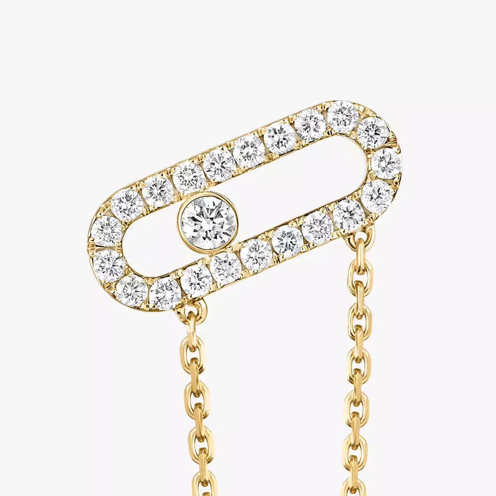 [MIRA]Move Uno Diamond Earrings