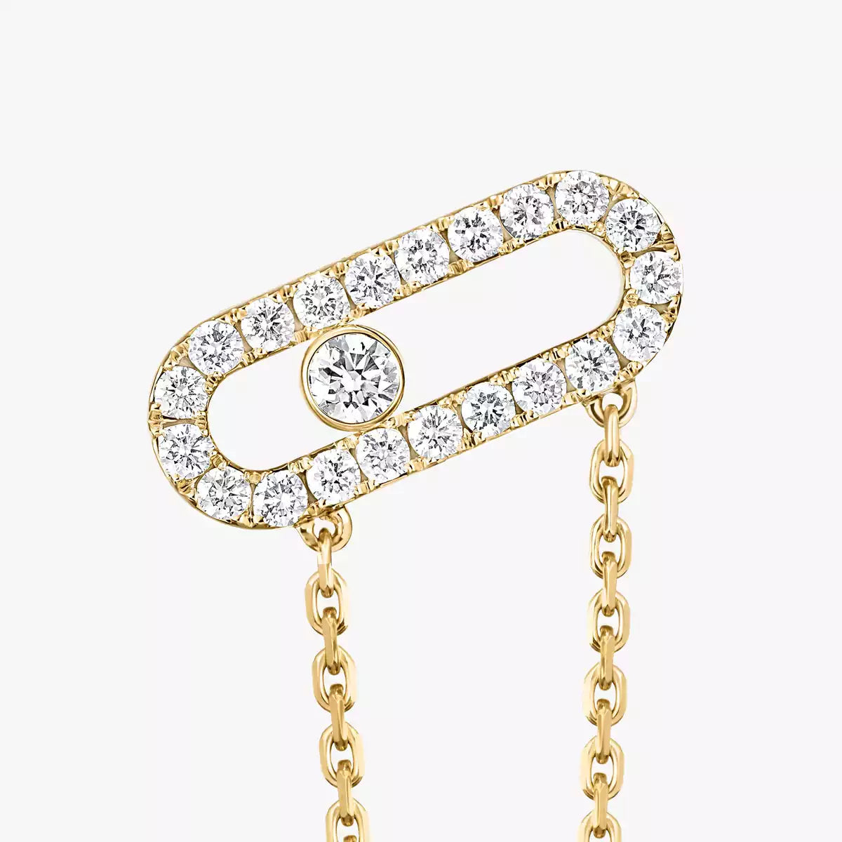 [MIRA]Move Uno Diamond Earrings