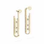 [MIRA]Diamond Pendant Earrings Move 10Th