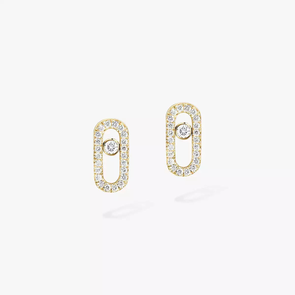 [MIRA]Move Uno Diamond Earrings