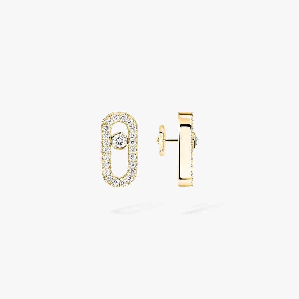 [MIRA]Move Uno Diamond Earrings