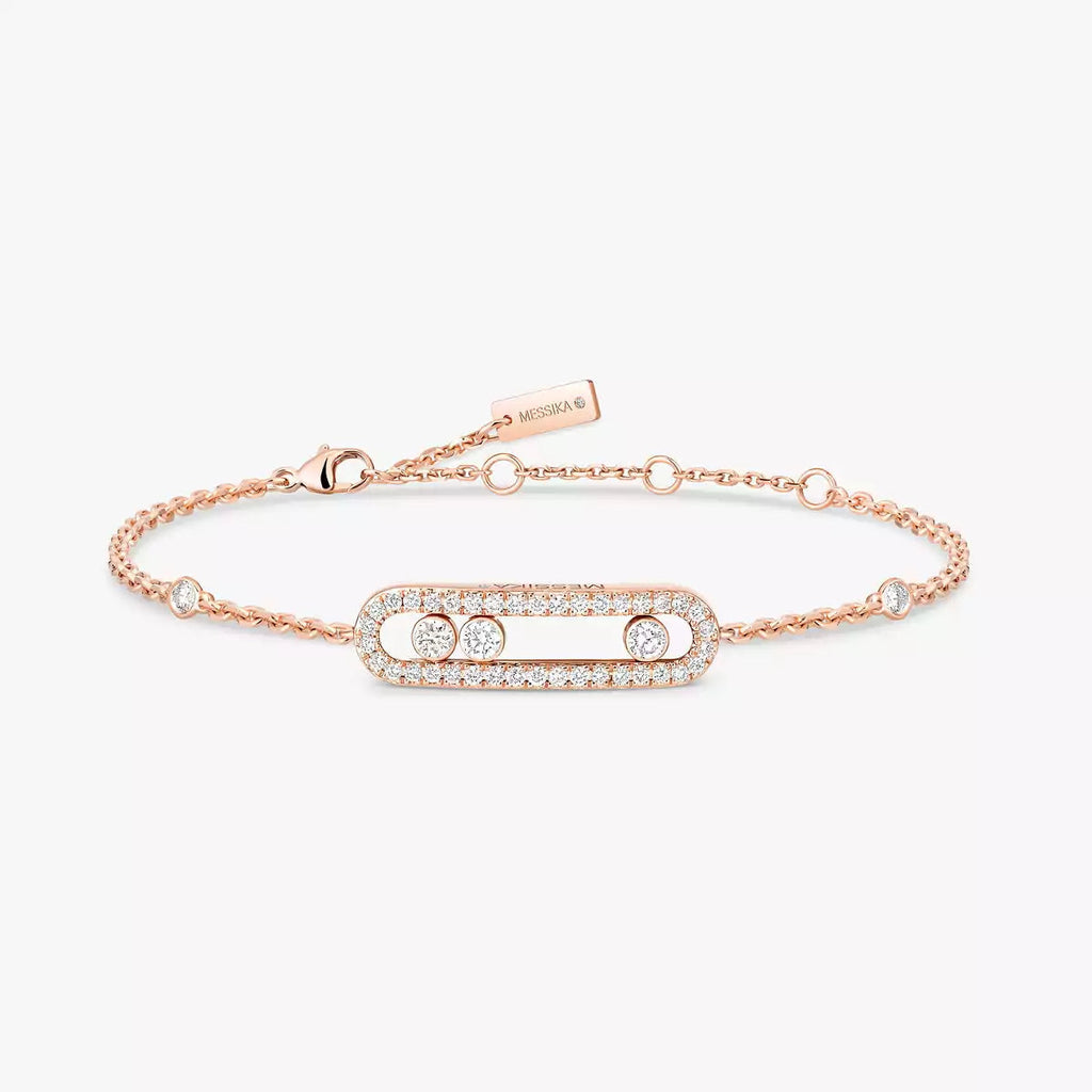 [MIRA]Pavé Baby Move Diamond Bracelet
