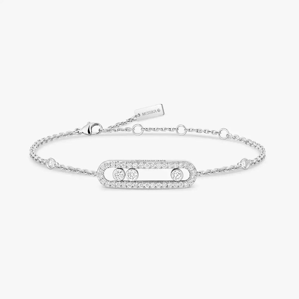 [MIRA]Pavé Baby Move Diamond Bracelet