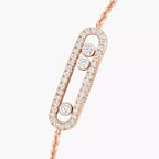 [MIRA]Pavé Baby Move Diamond Bracelet