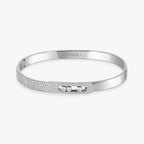[MIRA]Move Noa Rose Gold Pavé Diamond Bangle Bracelet
