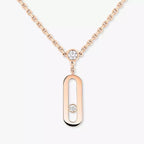 [MIRA]  Move Uno Diamond Necklace