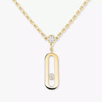 [MIRA]  Move Uno Diamond Necklace