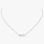 [MIRA]  Baby Move Gold Diamond Necklace