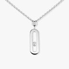 [MIRA]  Move Uno Gold Diamond Long Necklace