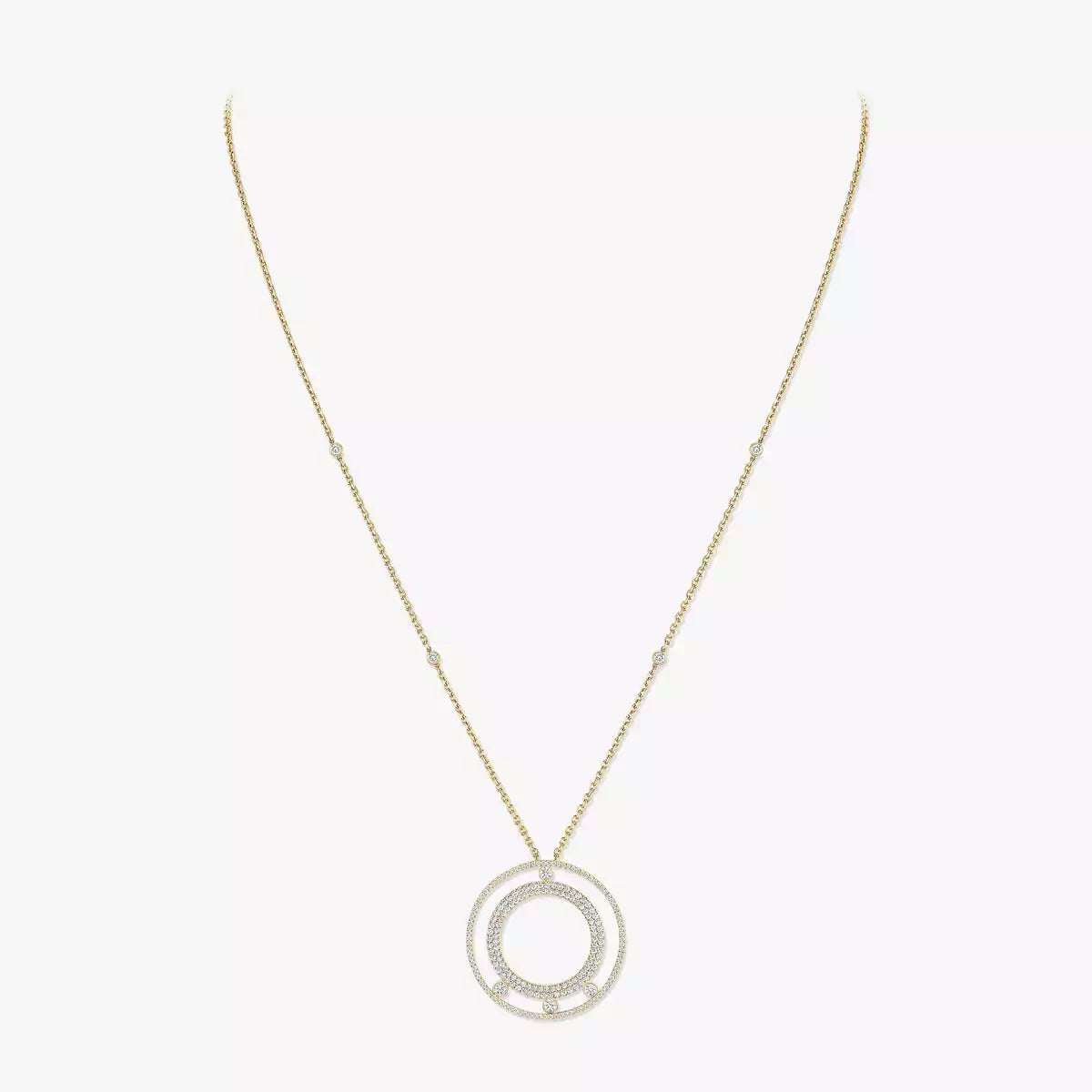 [MIRA] Move Romane Long Pave_-Set Diamond Necklace