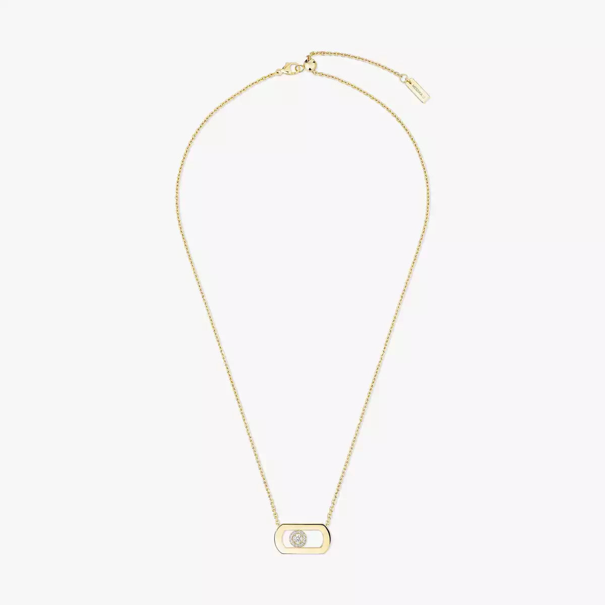 [MIRA] So Move Diamond Necklace in Gold