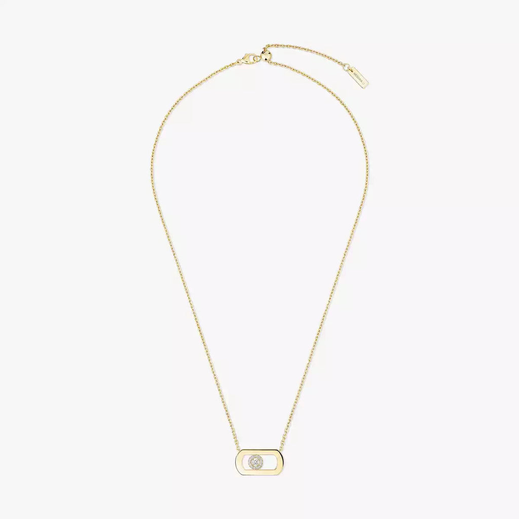 [MIRA]So Move Diamond Necklace in Gold