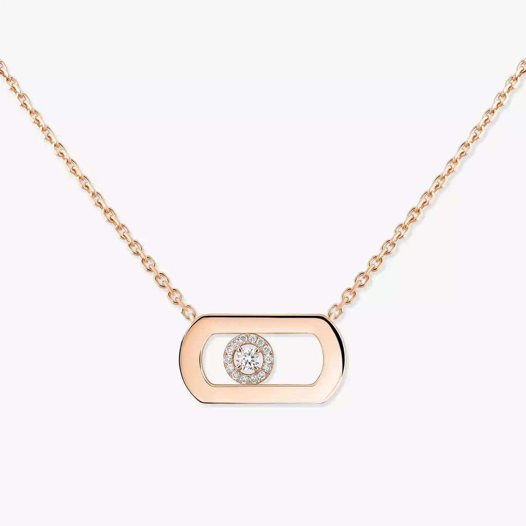 [MIRA] So Move Diamond Necklace in Gold