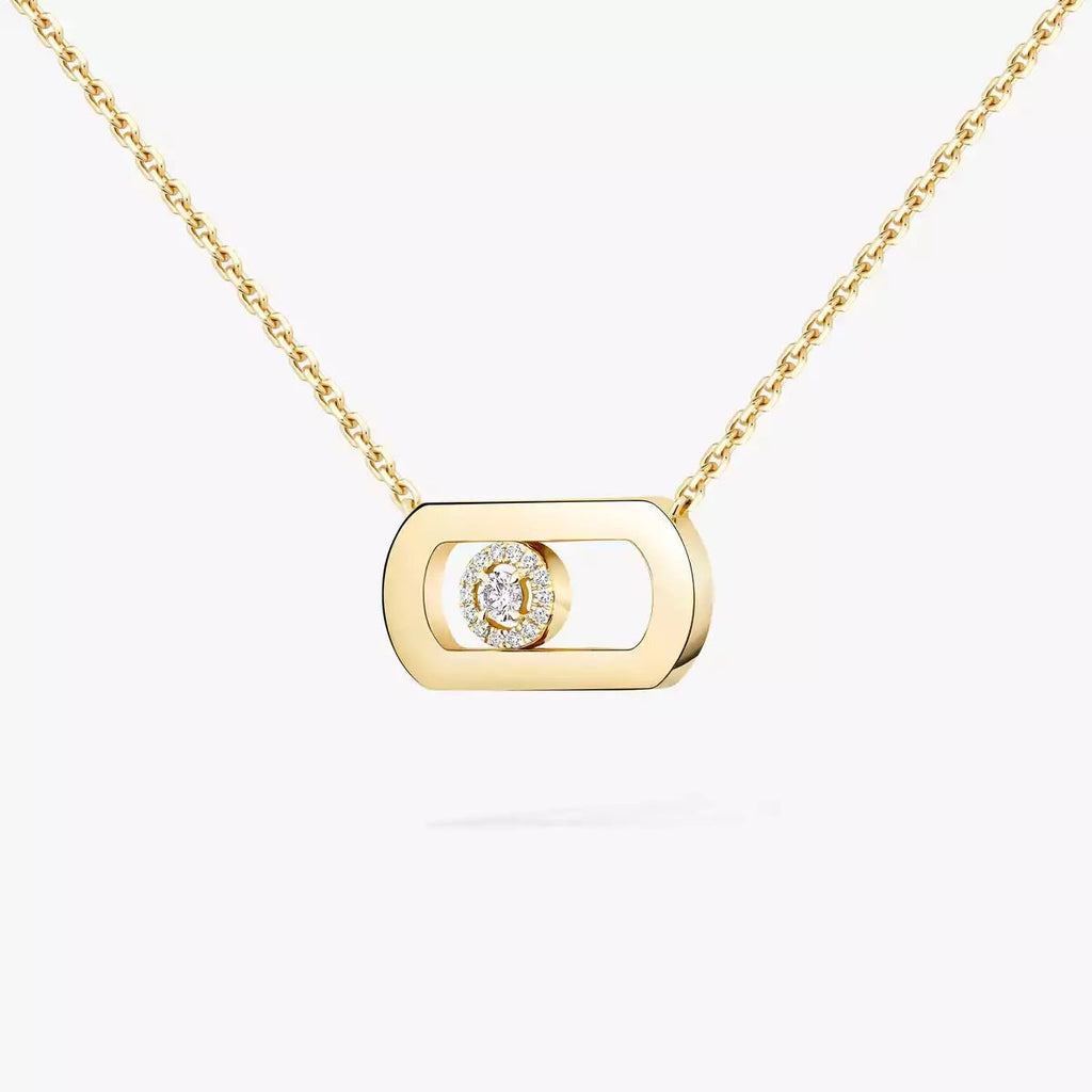 [MIRA] So Move Diamond Necklace in Gold