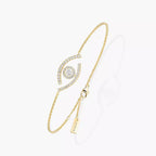 [MIRA]Lucky Eye Pave-Set Diamond Bracelet