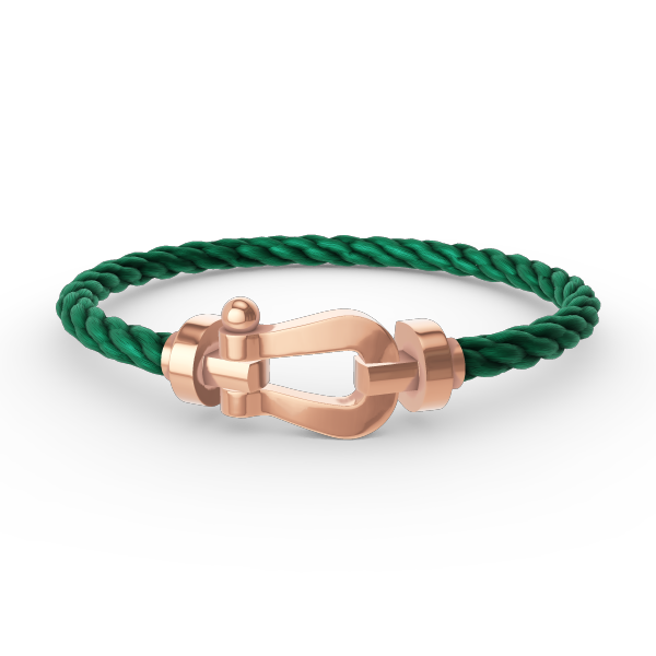 ??MIRA?¡¥FORCE LARGE HORSESHOE NO DIAMOND BRACELET ROSE GOLD