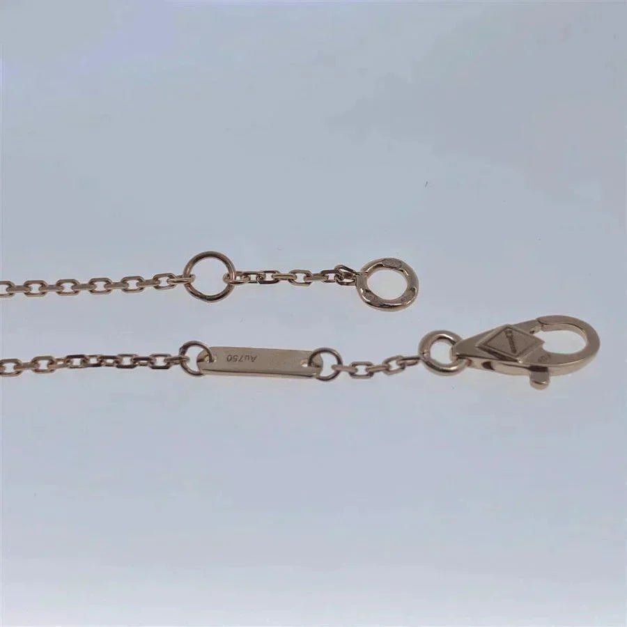 ??MIRA?¡¥CLOVER WHITE MOP SINGLE FLOWER BRACELET