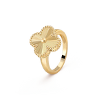 ??MIRA?¡¥CLOVER GOLD RING