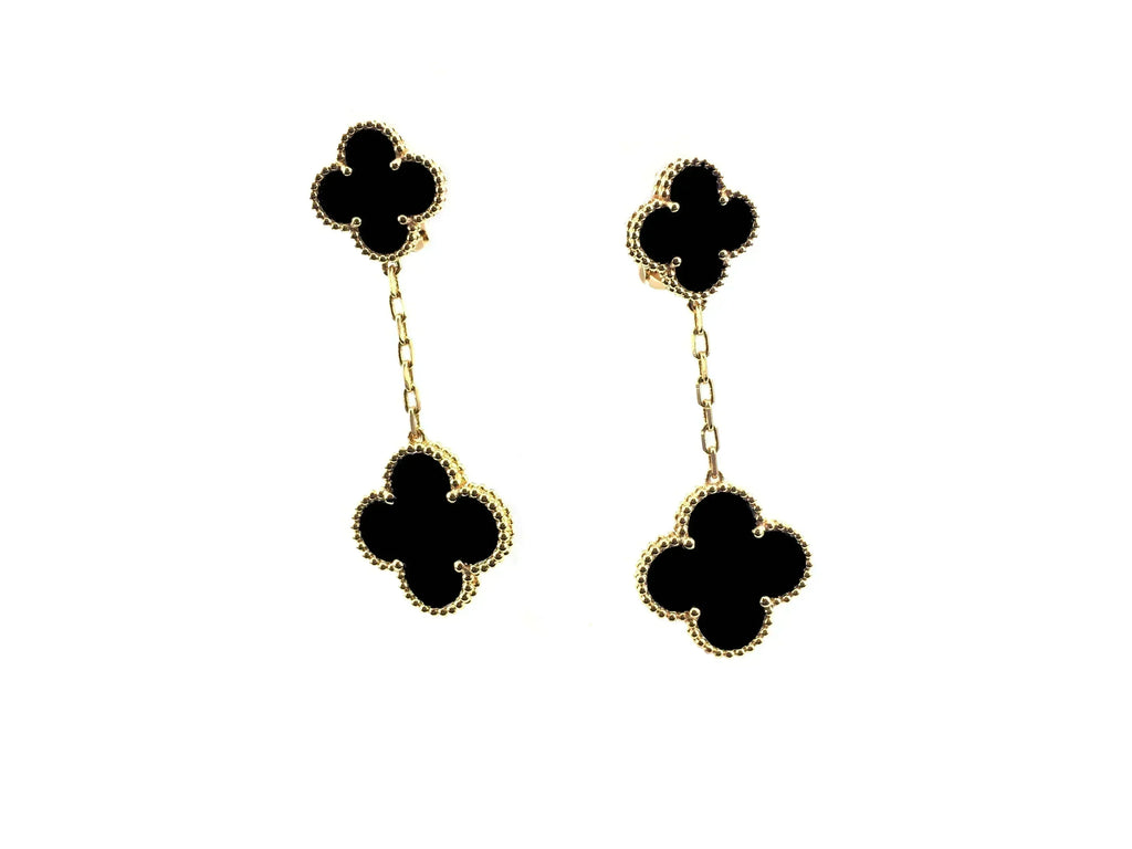 ??MIRA?¡¥CLOVER 2 MOTIFS  EARRINGS (MULTIPLE CHOICESC