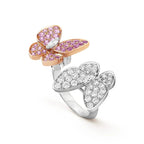 ??MIRA?¡¥TWIN BUTTERFLY DIAMOND RING
